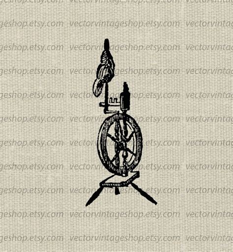 Yarn Logo Transparent Spinning Instant Wheel Graphic Vector Wool Victorian