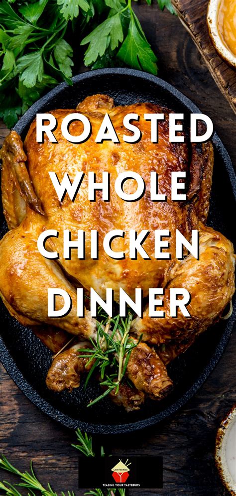 Sunday Roast Chicken Dinner Lovefoodies