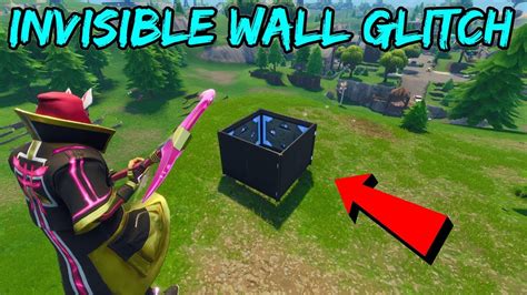 New Method How To Build Invisible Walls In Fortnite Fortnite