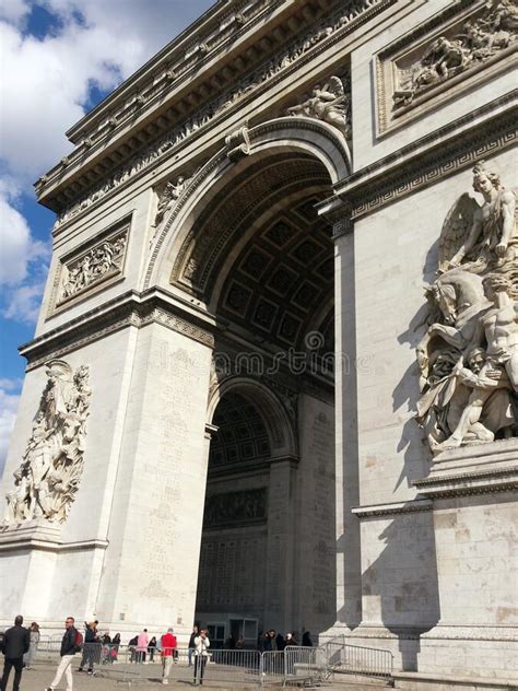 Arc De Triomphe Paris France Editorial Stock Image Image Of