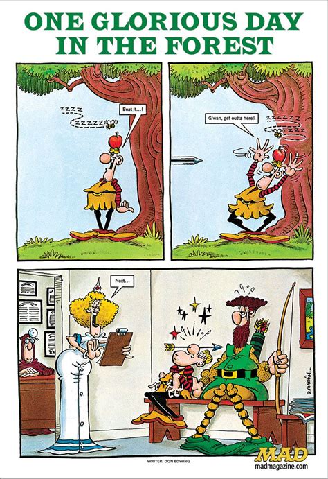 Don Martin One Glorious Day In The Forest Mad Magazine Funny