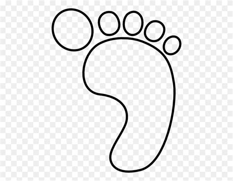 Feet Outline Clip Art Foot Outline Clipart Stunning Free Images And
