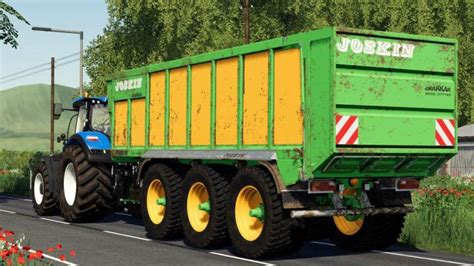 Fs19 Joskin Drakkar 8600 Trailer V1 Farming Simulator