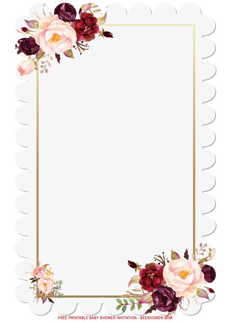 Such ten frame templates are been made using two ten frames simultaneously on the same template sheet. (FREE Printable) - Blush Pink Gold Frame Invitation ...