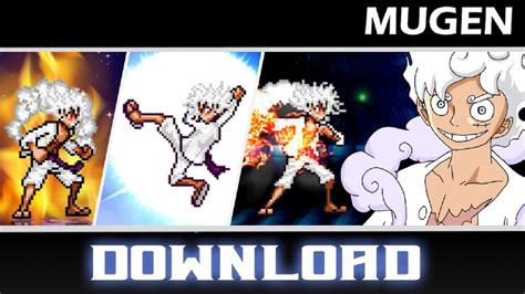 Luffy Gear 5 Nika Jus By Black X Sage Mugen Jus Char Youtube