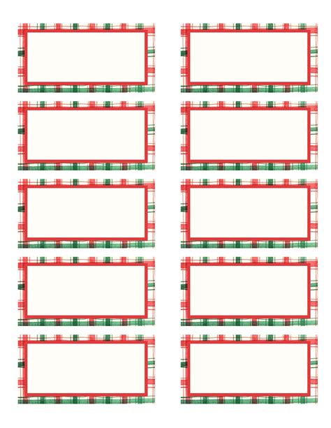 Christmas Labels Free Printable Templates Add Your Own Text Images Or Company Logo