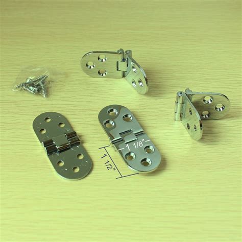 79x30mm Folding Table Hinge Round Hinge with Screws in  