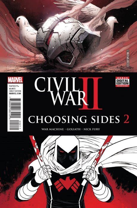 Civil War Ii Choosing Sides 1 Marvel Comics Comic Book Value And