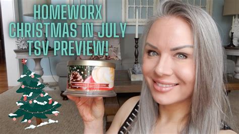 Qvchomeworx Christmas In July Tsv Preview Lets Talk Holiday Smells