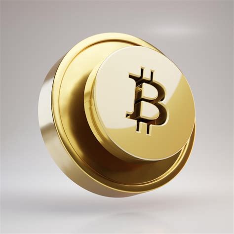 Premium Photo Bitcoin Cryptocurrency Coin Gold 3d Rendered Coin With