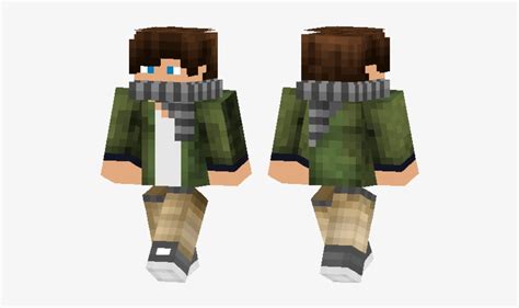 Minecraft Skin Cool Green 538x437 Png Download Pngkit