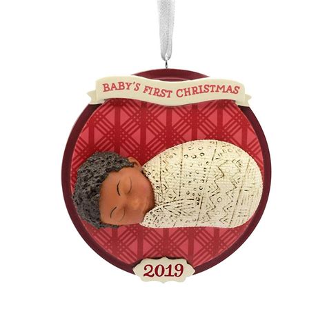 Hallmark Christmas Ornaments 2019 Year Dated Hallmark Mahogany Babys