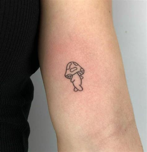 Mazotcu1 Linktree Mushroom Tattoos Hand Tattoos Simplistic Tattoos