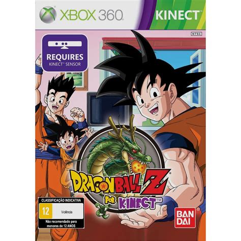 Partnering with arc system works, dragon ball fighterz maximizes high end anime graphics and brings easy to learn but difficult to master fighting gameplay. Jogo Dragon Ball Z For Kinect - Xbox 360 - Jogos Xbox 360 no Extra.com.br