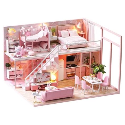 Miniature Dollhouse Furniture Dollhouse Miniatures Diy Dollhouse Kits