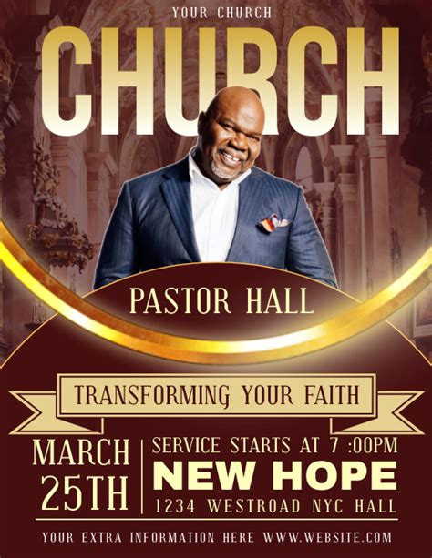 Church Flyer Template Free