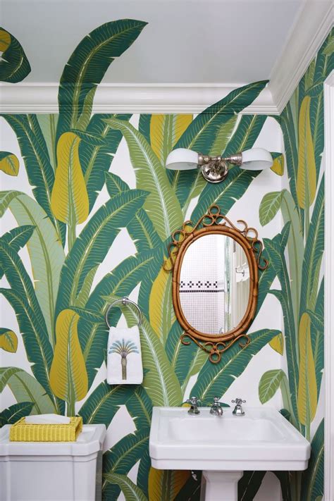 Our All Time Favorite Green Rooms Tropical Bathroom Beach House
