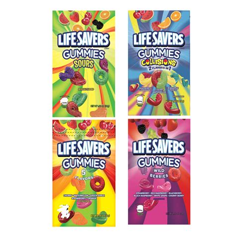 Lifesavers Gummies Packaging Mylar Bags Wholesale