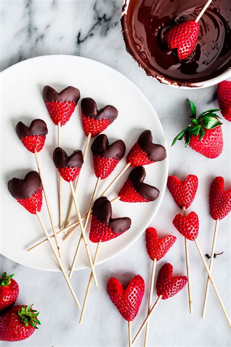 Kreative Snacks Kreative Desserts Strawberry Hearts Strawberry Dip