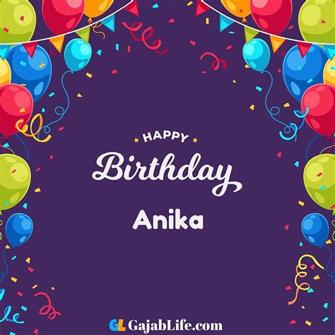 Anika Happy Birtay Wishes With Name Hd Phone Wallpaper Pxfuel