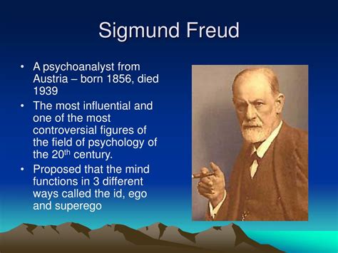 Sigmund Freud Id Ego Superego Paulbezy