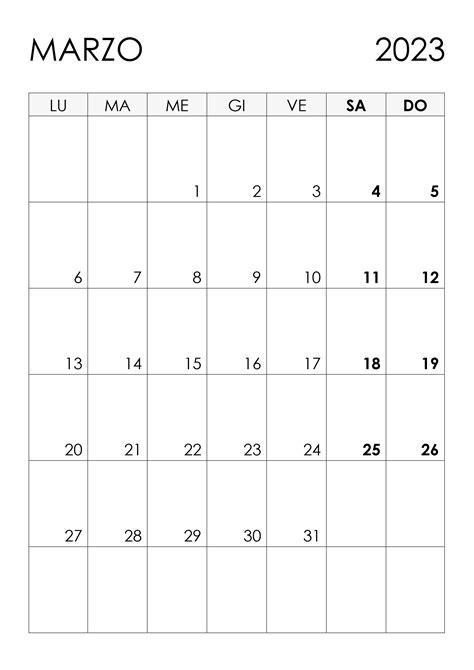Calendario Marzo 2023 Para Imprimir En  Y Pdf Gratis Vrogue