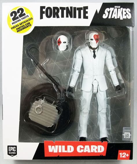Fortnite Mcfarlane Toys Wild Card Red 6 Scale Action Figure