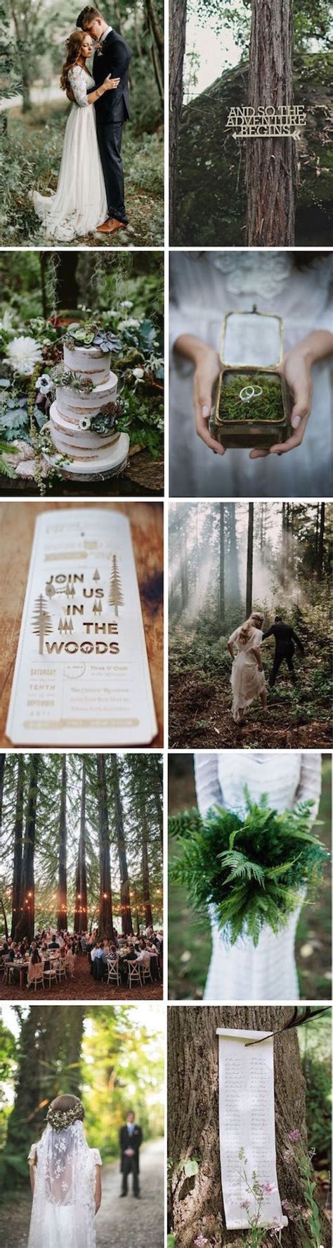 Romantic Enchanted Forest Wedding Ideas Create The Dream