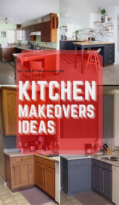 Easy Kitchen Makeover Ideas In 2021 Kitchen Diy Makeover Diy Kitchen