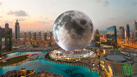 منتجع على شكل قمر عملاقهكذا قد يبدو في دبي Cnn Arabic