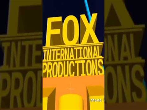 Fox International Productions Logo YouTube
