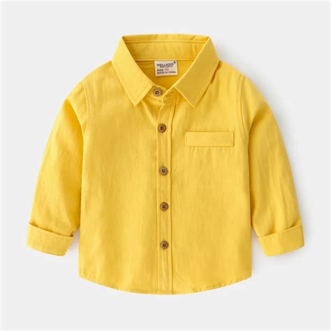 New Arrival Korean Design Baby Boy Long Sleeve Polo Shirt Casual Pure