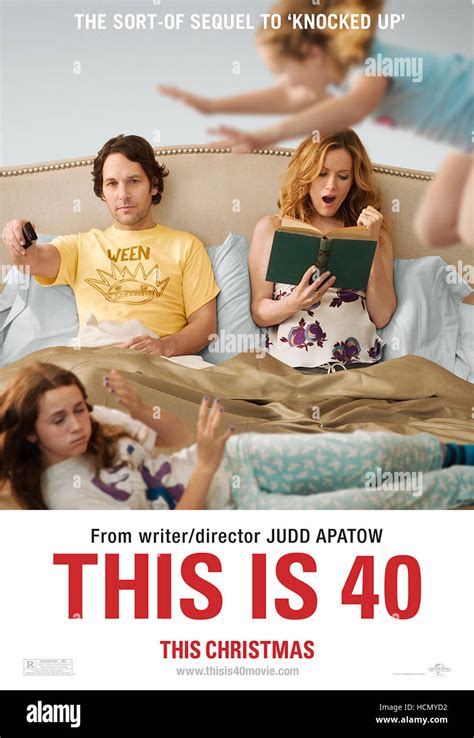 THIS IS From Left Maude Apatow Paul Rudd Leslie Mann Iris Apatow Universal