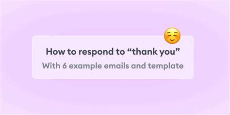 Ways To Say Thank You In An Email