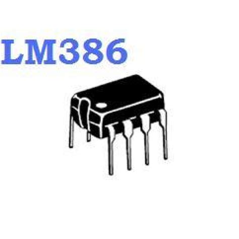 Lm386 Low Voltage Audio Power Amplifier Lm386