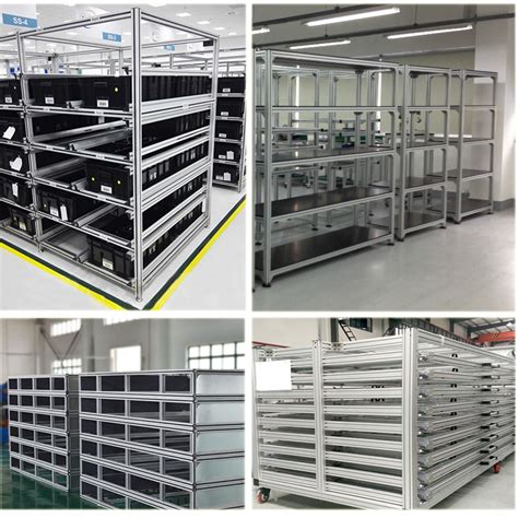 Aluminum Profile Extrusion Industrial Storage Racks Manufacturer