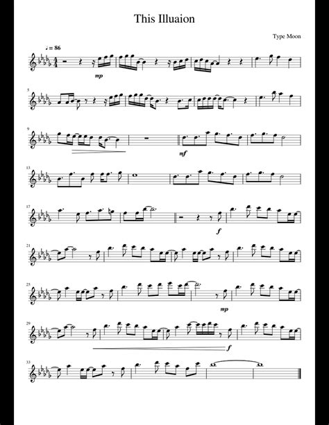 This Illusion Sheet Music For Piano Download Free In Pdf Or Midi