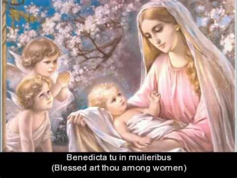 Ave Maria (Latin lyrics w/ English translation) - YouTube