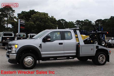 2021 Ford F450 Extended Cab With Vulcan 810 Self Loading Wheel Lift