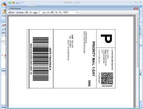 Blank Usps Shipping Label Template