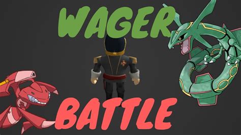 Wager Battle Roblox Project Pokemon Youtube