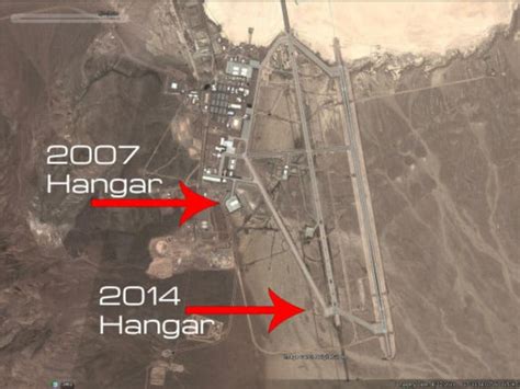 Satellite Photos Reveal New Hangars Being Built At Area 51 The United