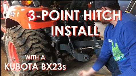 Kubota Bx2506 Three Point Hitch Kit For Kubota Bx Sub Compact Tractors