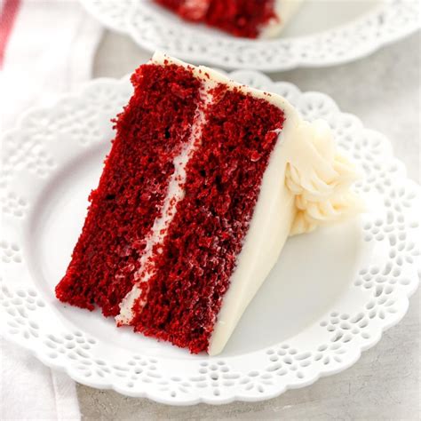 It's not weighed down with heavy cream cheese but paired with the most delicate whipped ermine. Red Velvet Cake | Velvet cake recipes, Red velvet cake recipe, Best red velvet cake