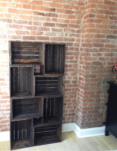 Fortunately this bookcase, made by a clever craftsman on folksy. 12 Creative DIY Projects From Wooden Crates | The ...
