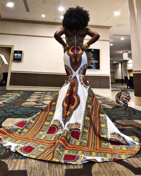 African Prom Dresses Ankara African Formal Dress African Print