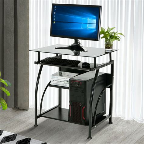 Home Office PC Corner Computer Desk Laptop Table ...