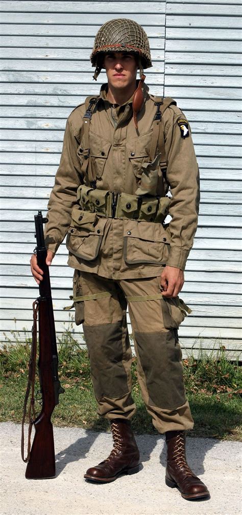 U S Wwii Paratrooper Package World War Two History War Wwii Uniforms