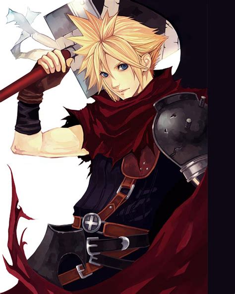 Cloud Strife Final Fantasy Vii Kingdom Hearts Illusiondolls Fan