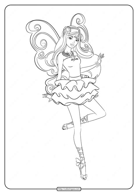 Fairy Princess Coloring Sheet Download Printable Pdf Templateroller